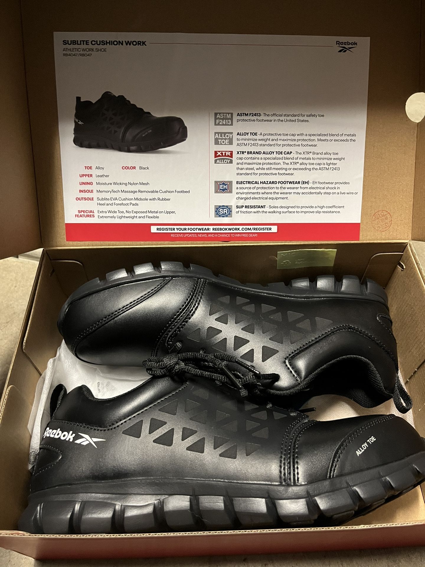 Reebok Work Shoes