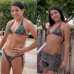 Trikini (Bikini +short) 