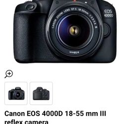  Cannon Camera 4000D