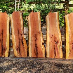 Slabs, Live Edge, Plum