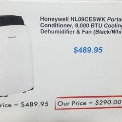 Honeywell 9,000 BTU Portable Air Conditioner 