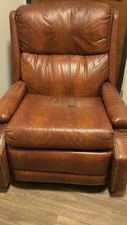 Solid Wood Reclining Chair