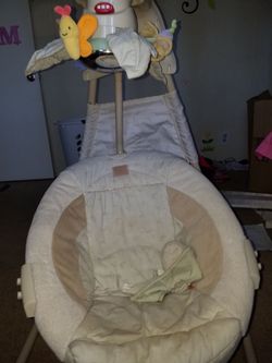 Baby cradle swing