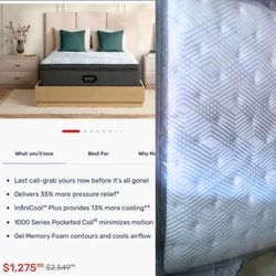 🔴QUEEN SIZE | P-M or F  Beautyrest PressureSmart™ Pillowtop 16.5" Mattress ❗️Please Click To View Description