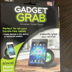 As Seen On TV Gadget Grab universal tablet cell phone stand grip 2 PC hands free