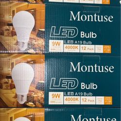 light bulbs bright white 12pack