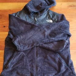 North Face Women's Hooded Fleece With Pockets - Large