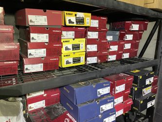 Work Boots Caterpillar Wolverine Irish Setter Dewalt