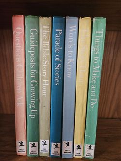 7 HARDBACK CHILDREN GROWING UP SET OF BOOKS , LIKE NEW, EDUCATION SET