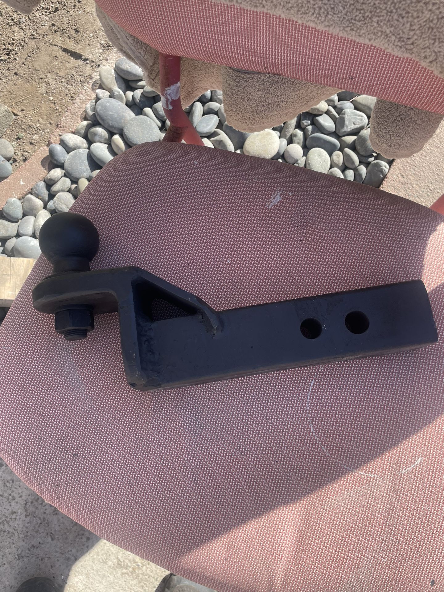 Hitch With Ball ,Heavy Duty ,2 Inch Ball, Fits 2x2 Hole