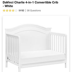 DaVinci 4in1 Convertible Crib White
