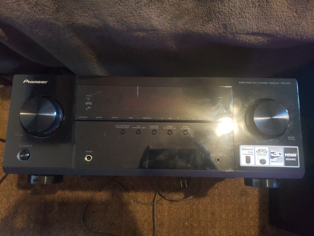 Pioneer Receiver Vsx 521