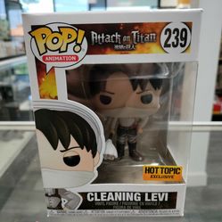 Cleaning Levi Funko Pop 