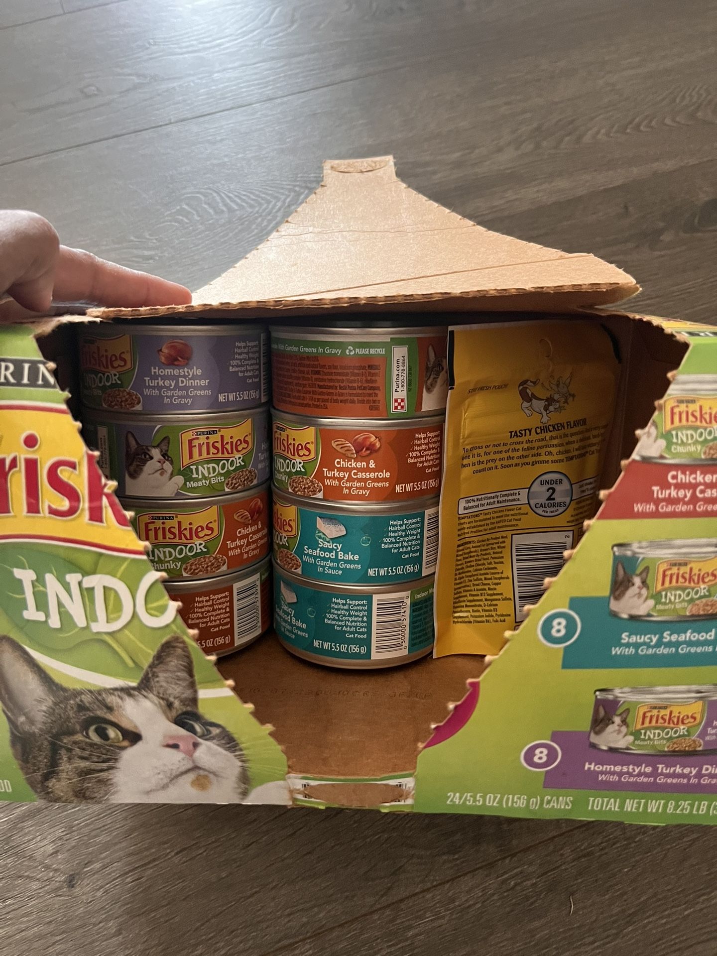 Cat Food And Temptations Cat treats
