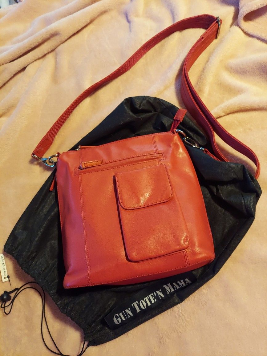 Gun Toten Mama Concealed Weapon Purse/pocketbook