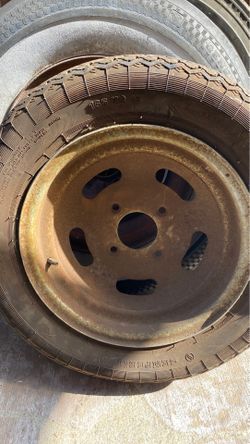 Free vintage rim and tire