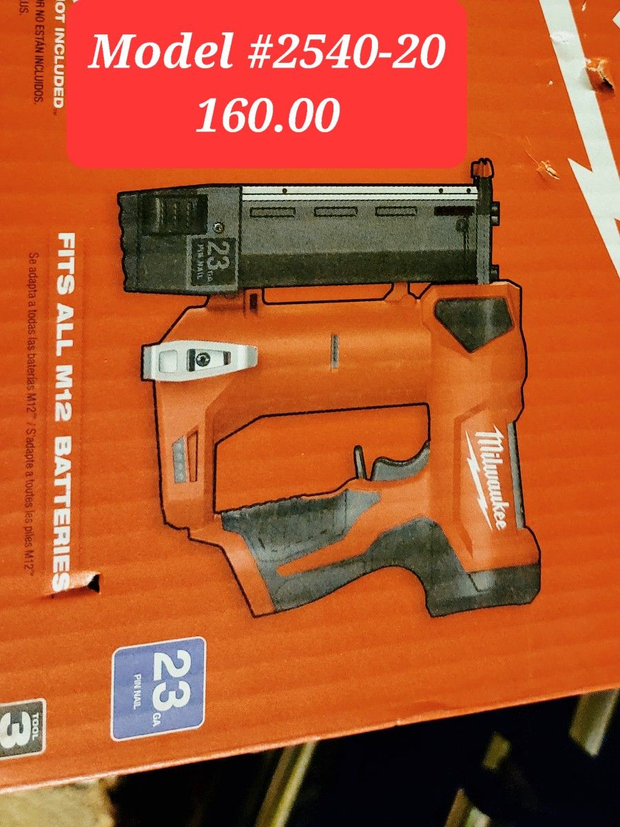 Milwaukee Pin Nailer