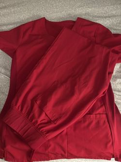 Red Angie Scrubs