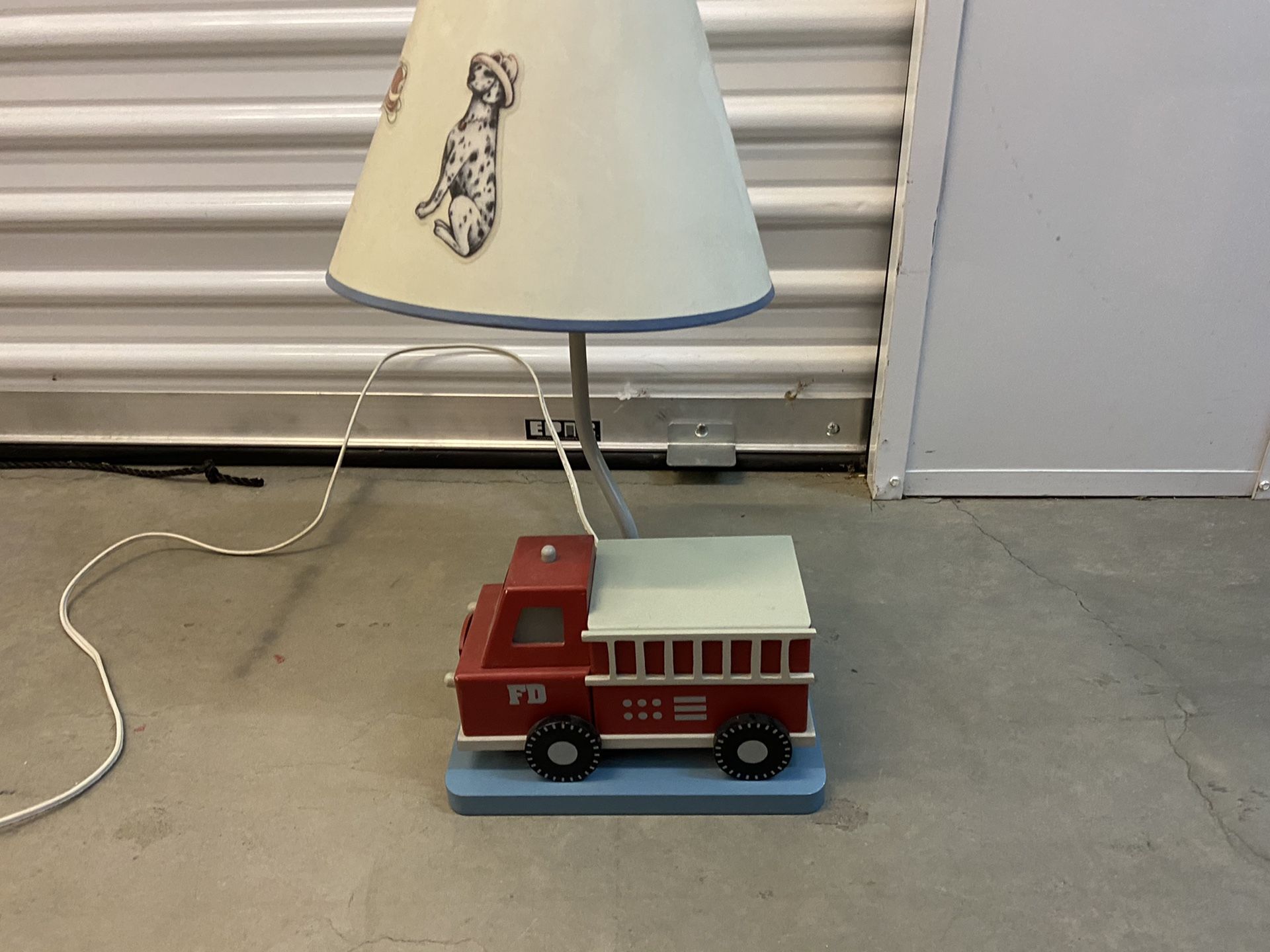 Fire Truck Lamp