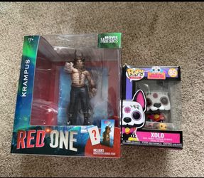 Funko Pop Xolo + Red One Krampus Figure (New / Bundle Deal)