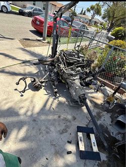 2013 Chrysler 300 3.6 engine transmission front cradle