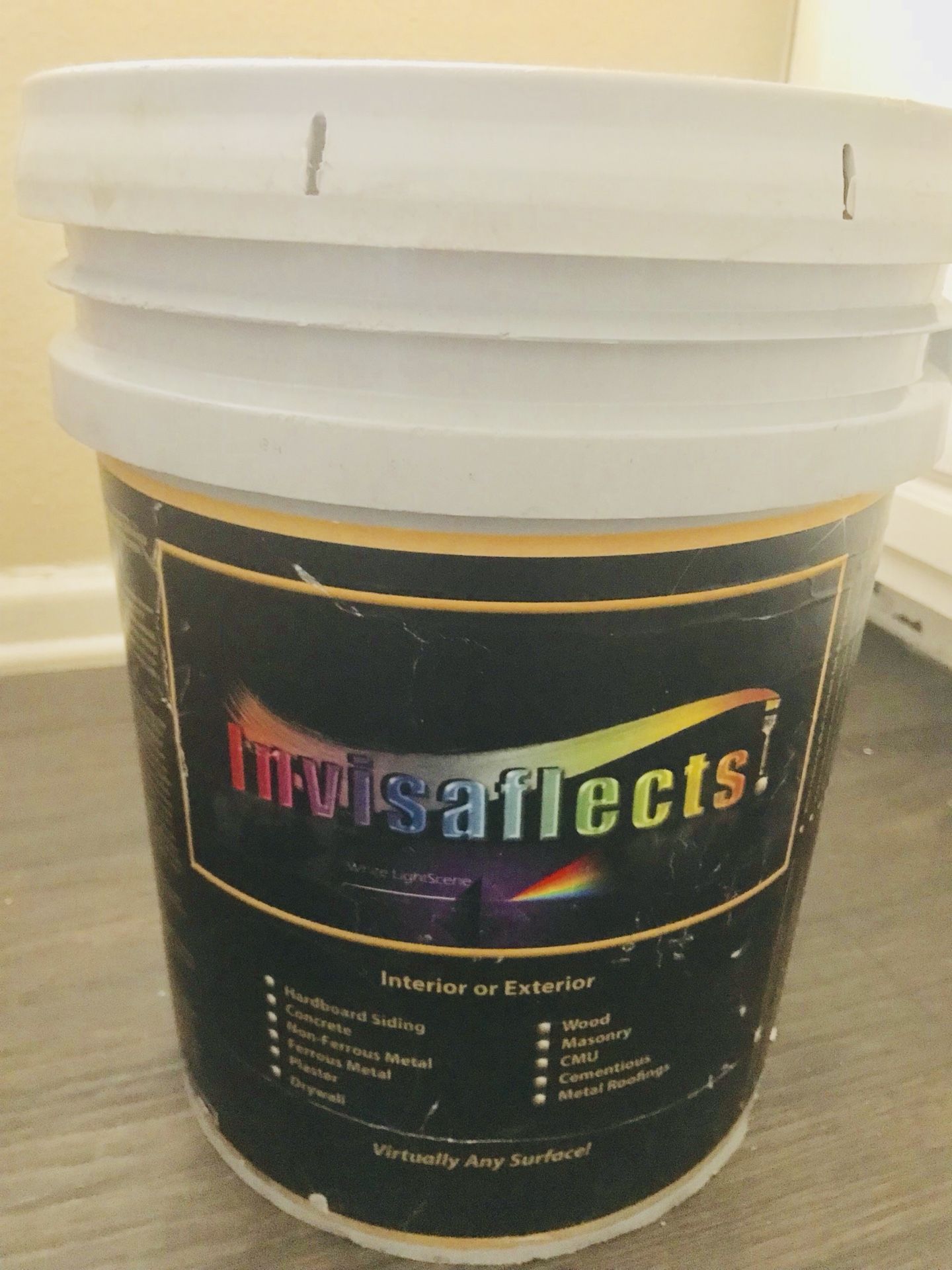 Invisaflects White LightScene Thermal Paint