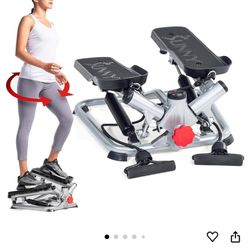 Mini Stepper With Resistance Bands