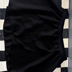 Black melody dance skirt