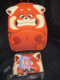 Turning Red Loungefly And Wallet