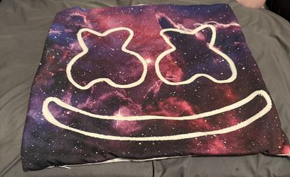 DJ Marshmallow Pillow Case Covers Set Of 2