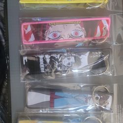 Anime Keychain Embroidered Tags 
