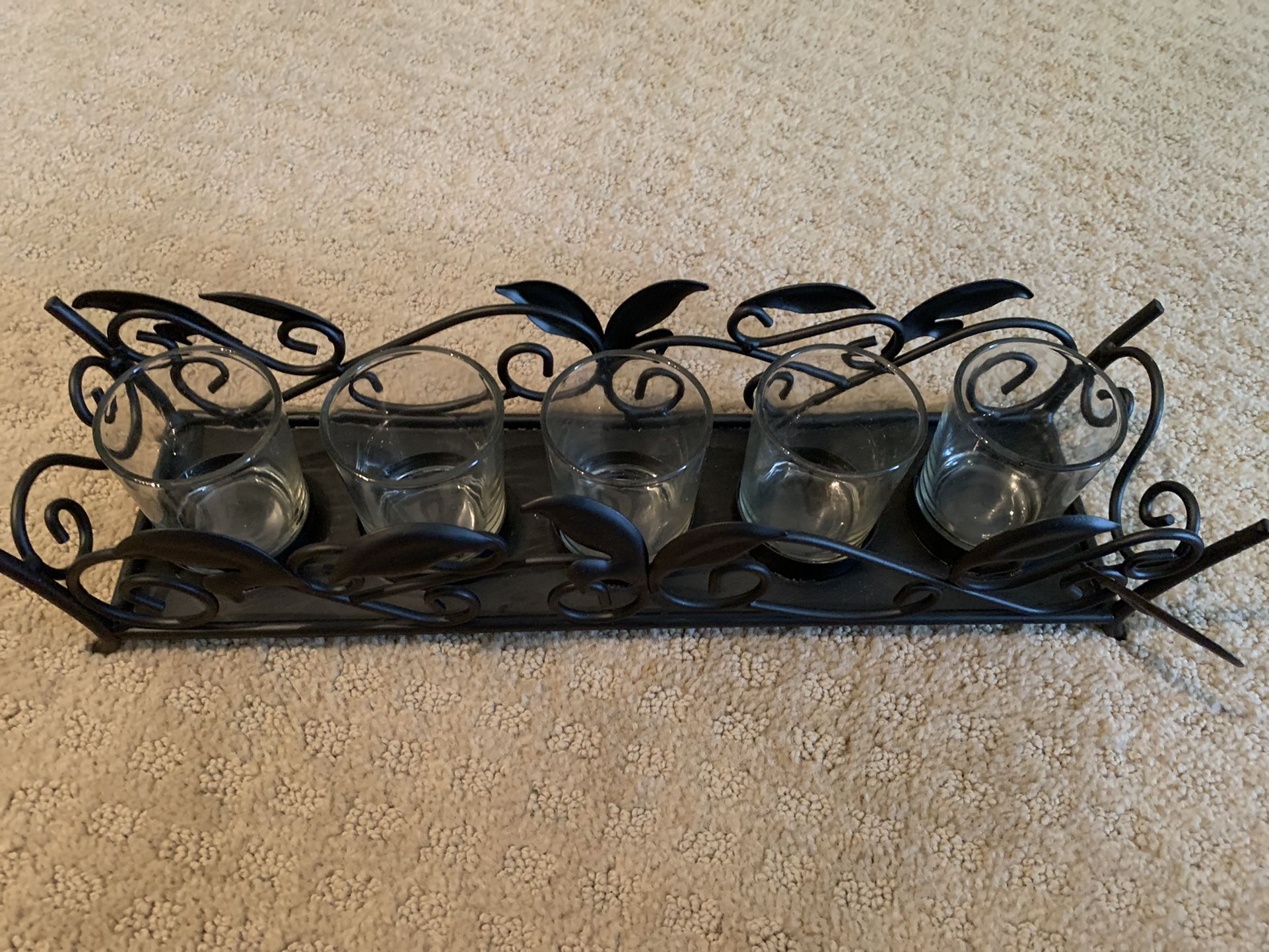 Metal Candle Holder