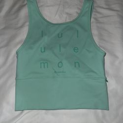 Mint Lululemon Power Pivot Tank!