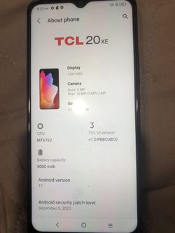 TCL 20 XE 5087G 32GB MOONLIGHT grey Very Good