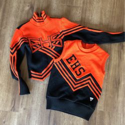 Vintage EHS Cheerleading Sweater And Sweater Shirt