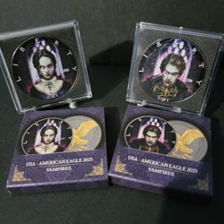 American Silver Eagles Vampire Rounds 