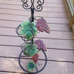 Metal Grape Wine Rack