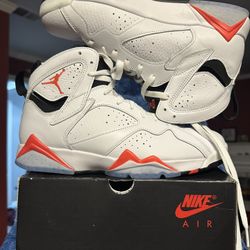 Air Jordan 7 White Infared Size 9
