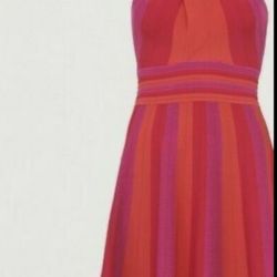 TED BAKER Stripe summer Knit dress