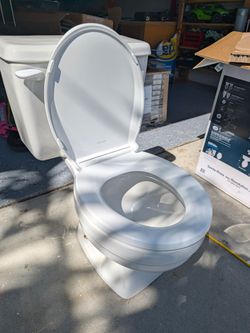 Toilet and seat