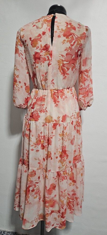 Melanie Blush Coral Dress size 6