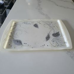 Vintage plastic tray