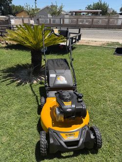 DEWALT 21 in. 150cc Briggs and Stratton 625ex Engine Rear Wheel Drive 2-in-1 Gas Self Propelled Walk Behind Lawn Mower
