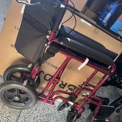 Drive Transport Wheelchair Hand Brakes Footrest Brand New In Box 