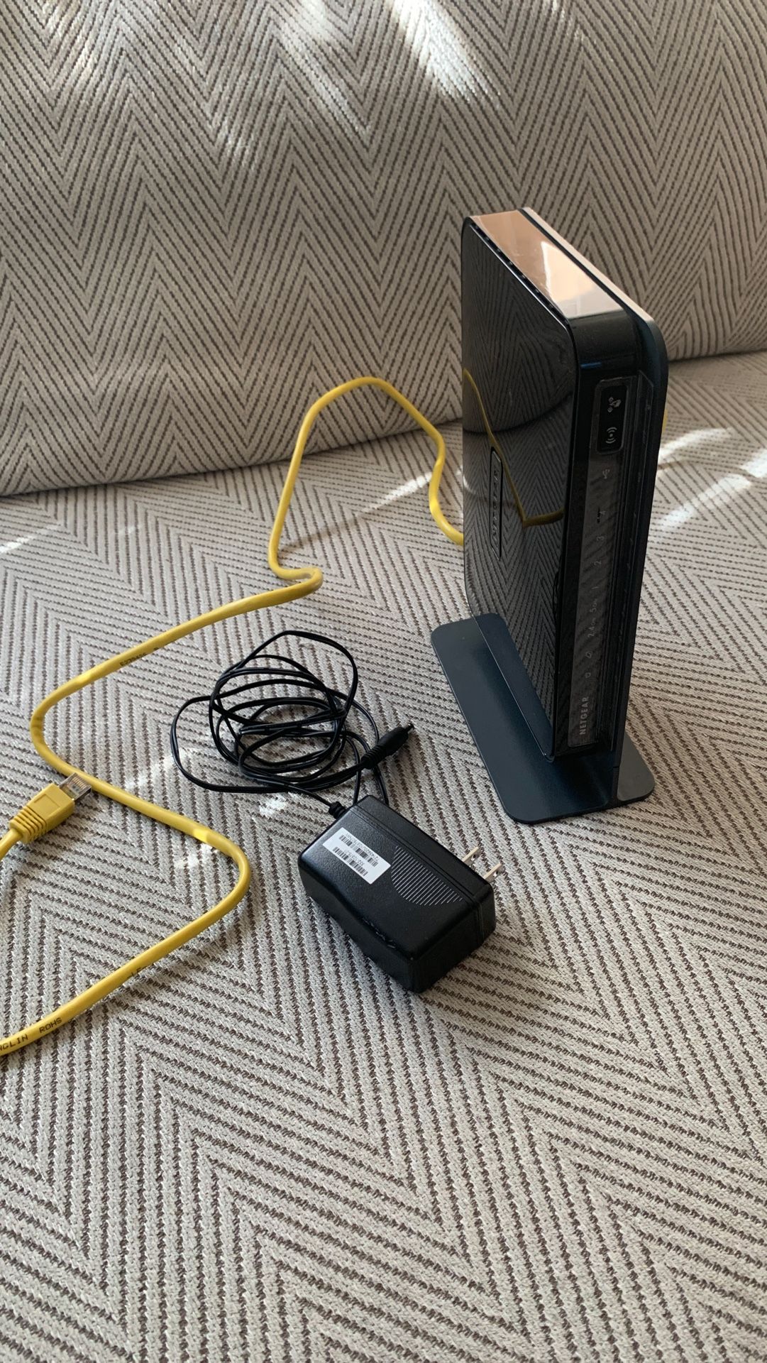 WiFi router and cable modem