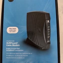 Motorola SURFboard Cable Modem (SB5101U)