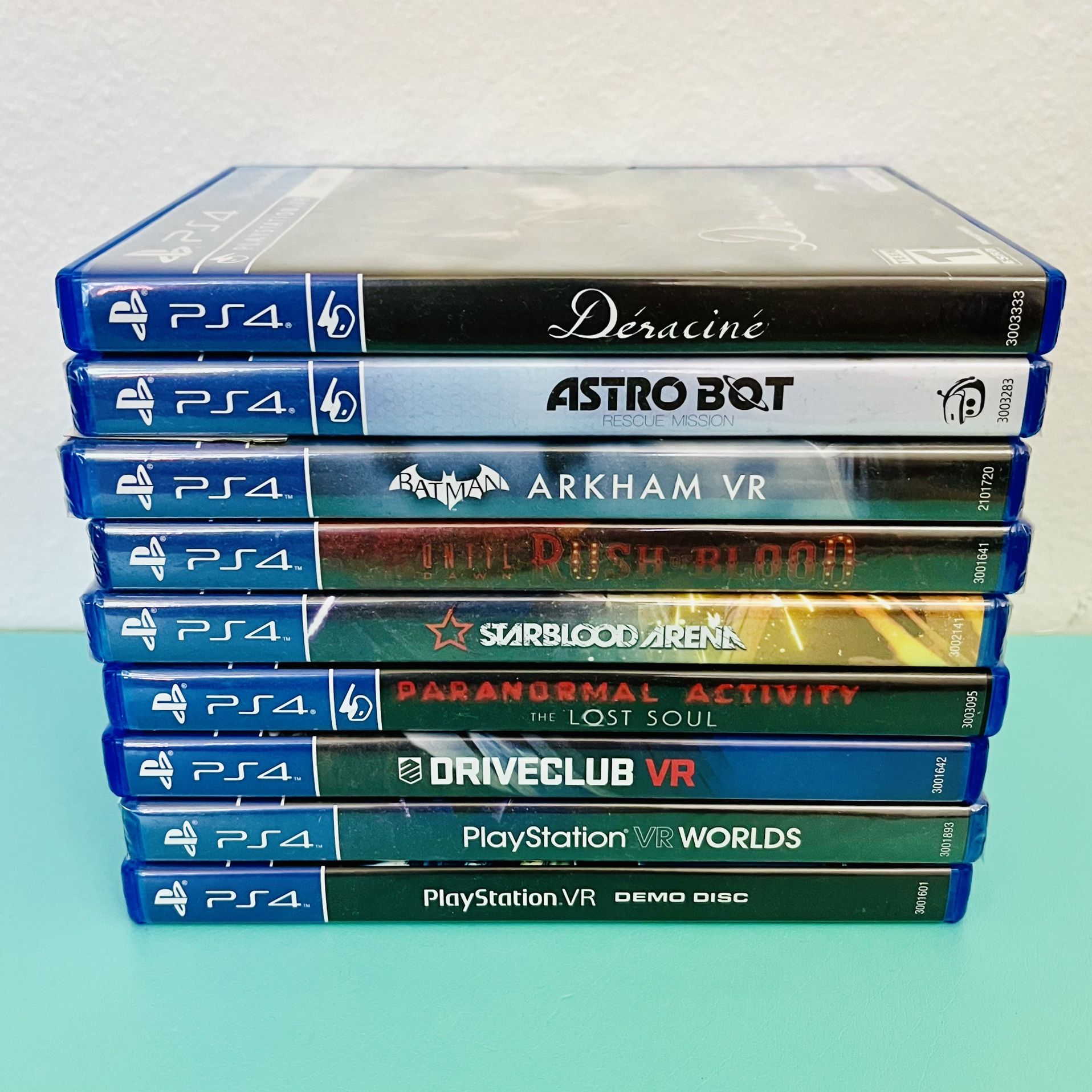 PlayStation VR Games - ALL FOR $120 - Many Brand New!
