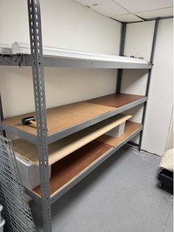 Wide Span Storage Rack 8’Wx2’Dx8’H