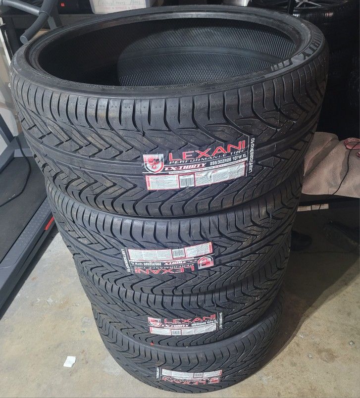 295/30/26 LEXANI LX THIRTY BRAND NEW TIRES 26 INCH TIRES llantas nuevas