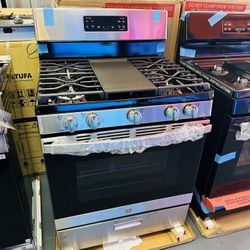 30” GE 5Burner Gas Range Brand New